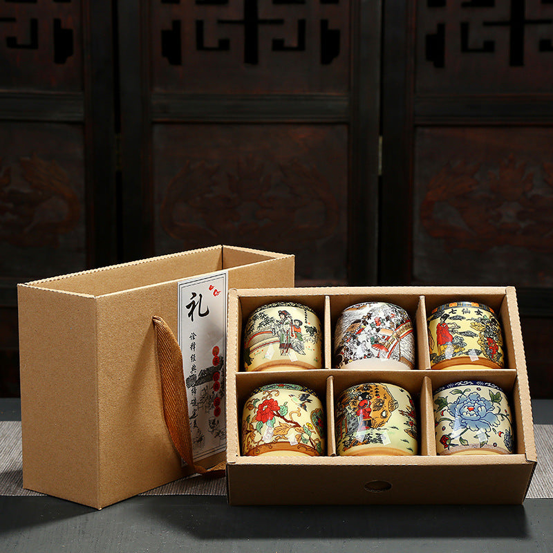 Flag Village Japanese cup gift box set of cups