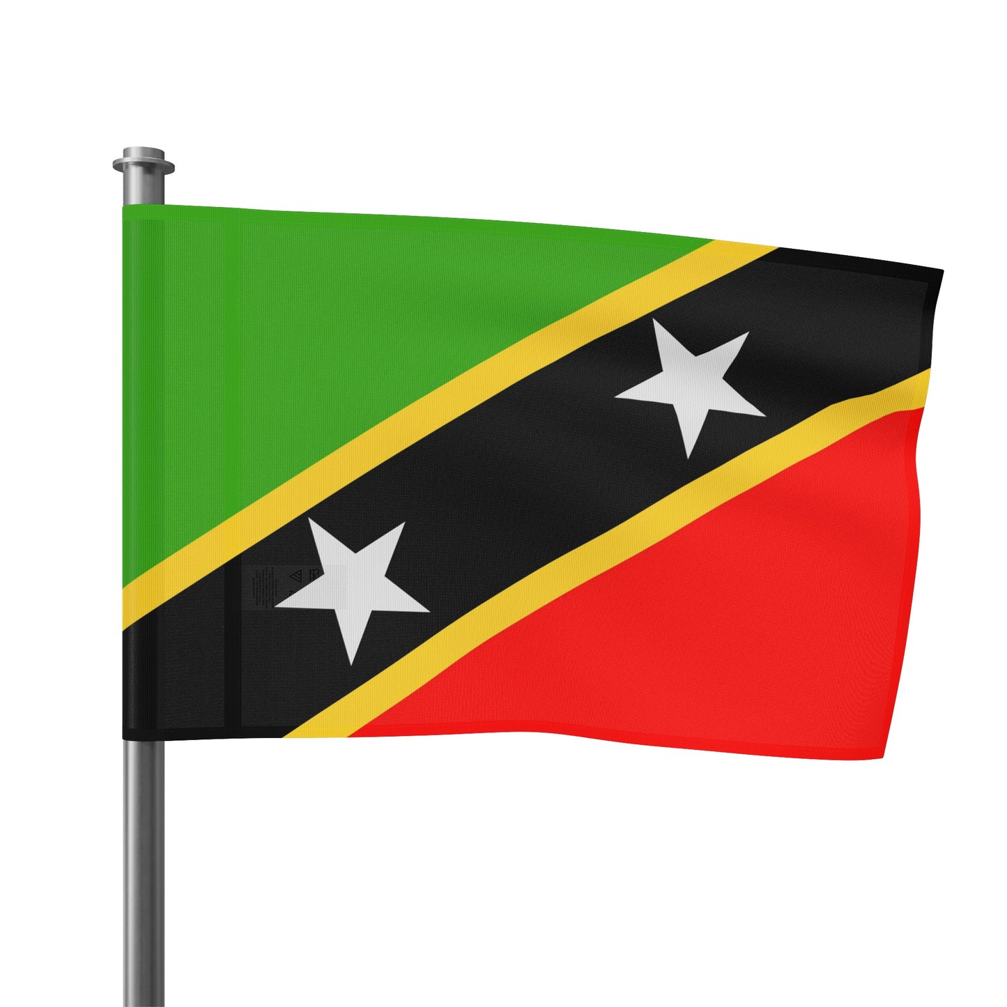 Flag Village Saint Kitts And Nevis Flag 18" x 12" / 36" x 24" / 60" x 36"