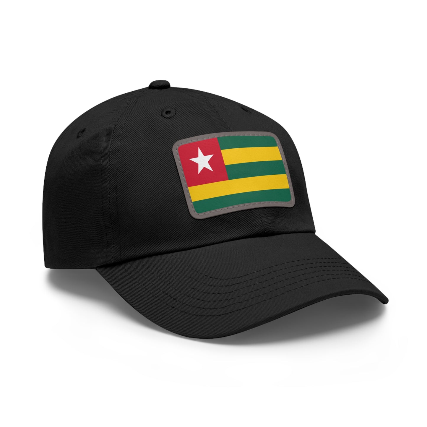 Flag Village Togo Flag Hat Cap with Leather Patch
