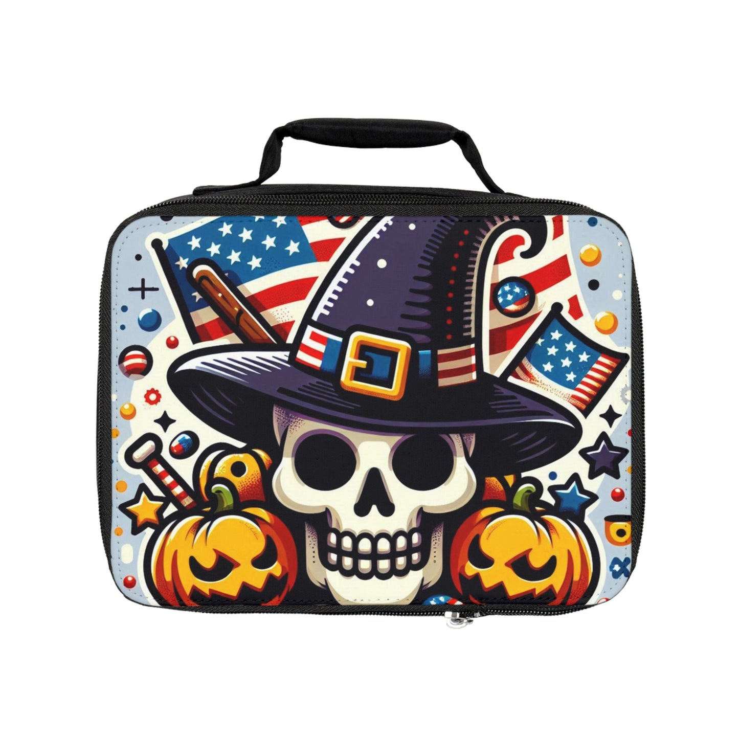 Flag Village Halloween Witch Lunch Bag HW0098