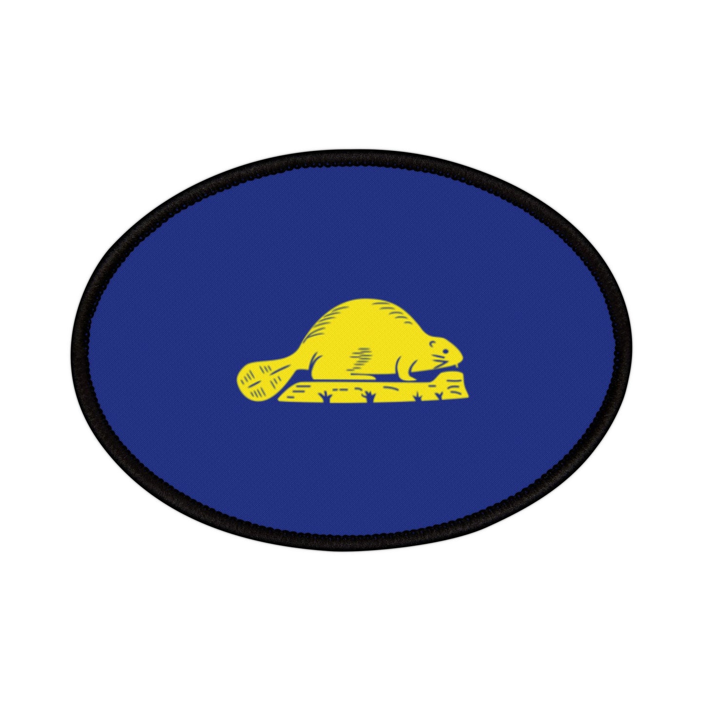 Flag Village Oregon (reverse) State Flag Embroidery Iron-On Patches