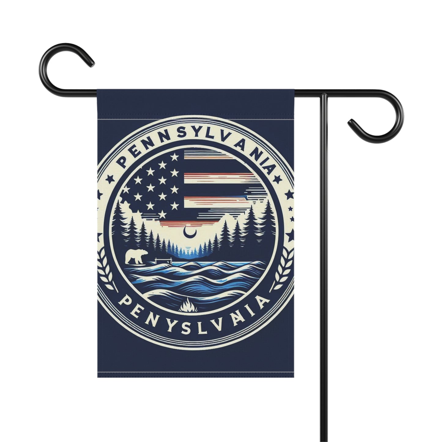Flag Village Pennsylvania State Flag Sporting Garden & House Banner PA0003