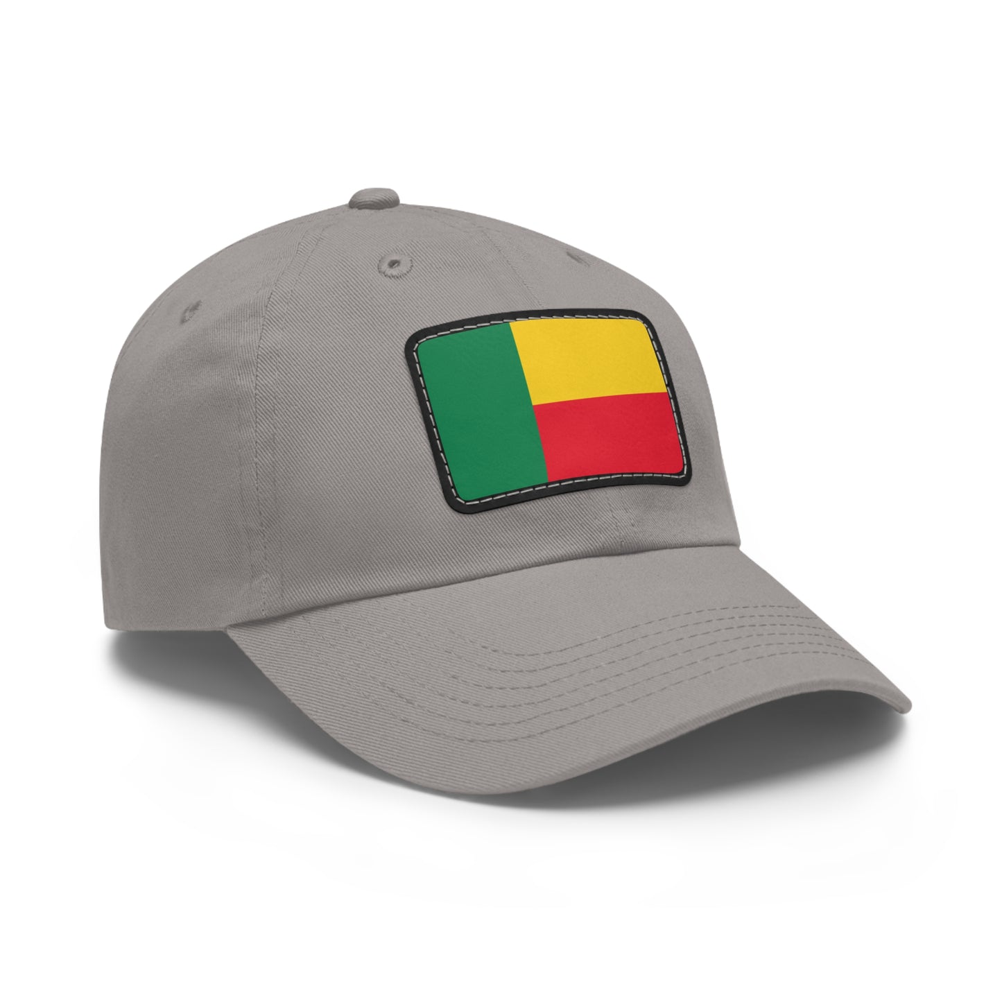 Flag Village Benin Flag Hat Cap with Leather Patch
