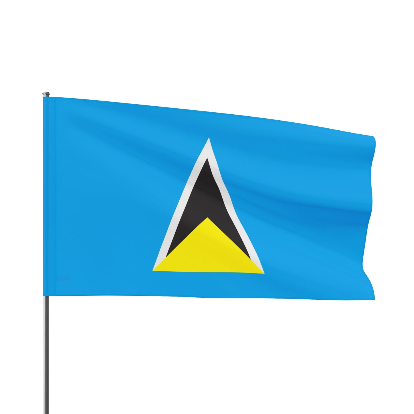 Flag Village Saint Lucia Flag 18" x 12" / 36" x 24" / 60" x 36"