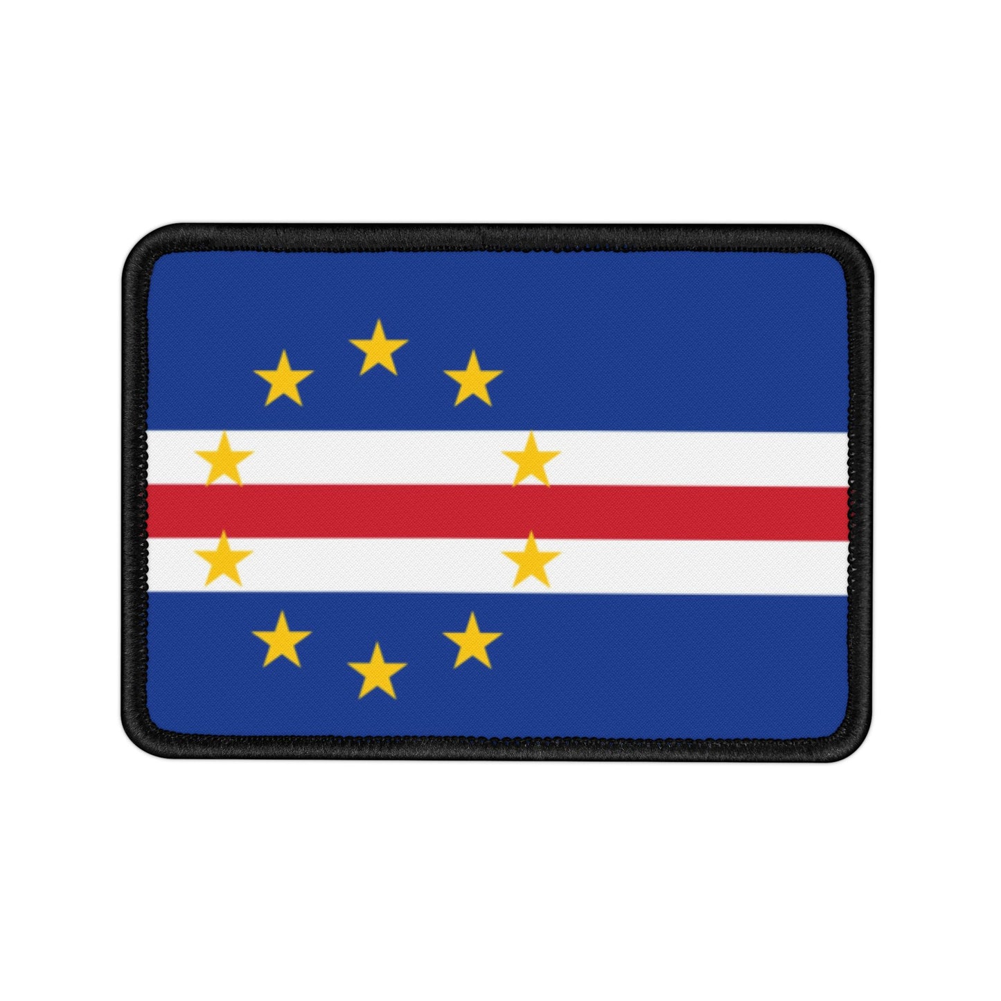 Flag Village Cape Verde Flag Embroidery Iron-On Patches