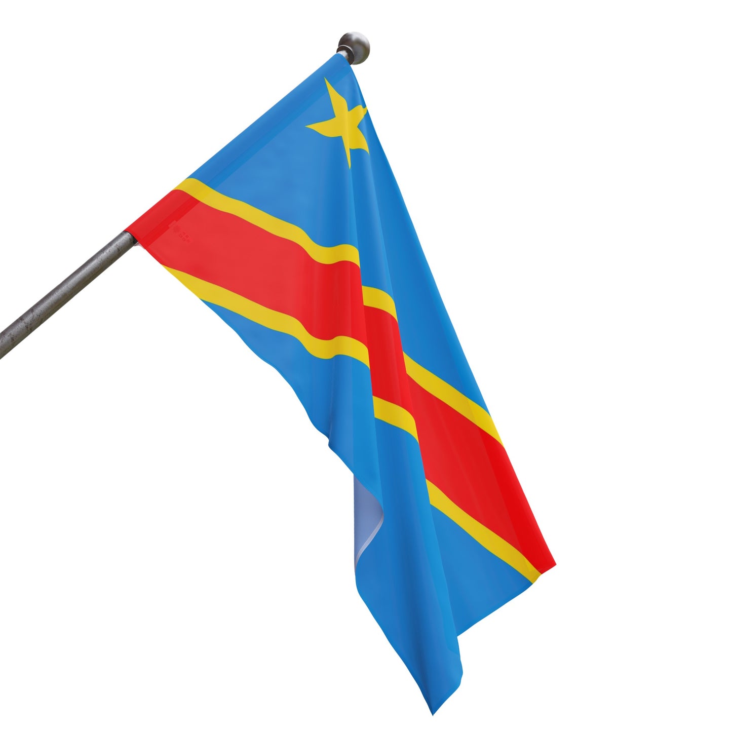 Flag Village Democratic Republic Of The Congo Flag 18" x 12" / 36" x 24" / 60" x 36"