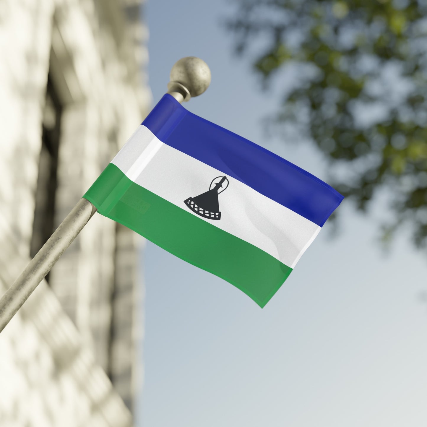 Flag Village Lesotho Flag 18" x 12" / 36" x 24" / 60" x 36"