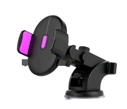 Flag Village Auto Tools Car Phone Holder Long Rod Telescopic Car Dashboard Suction Cup Type