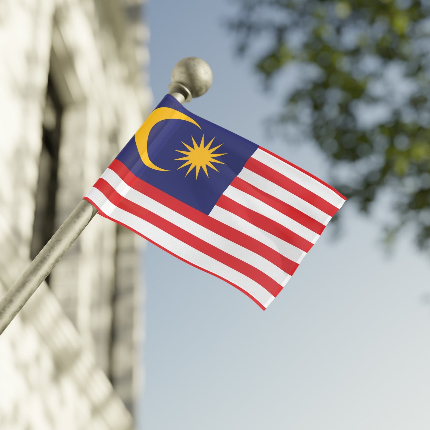 Flag Village Malaysia Flag 18" x 12" / 36" x 24" / 60" x 36"