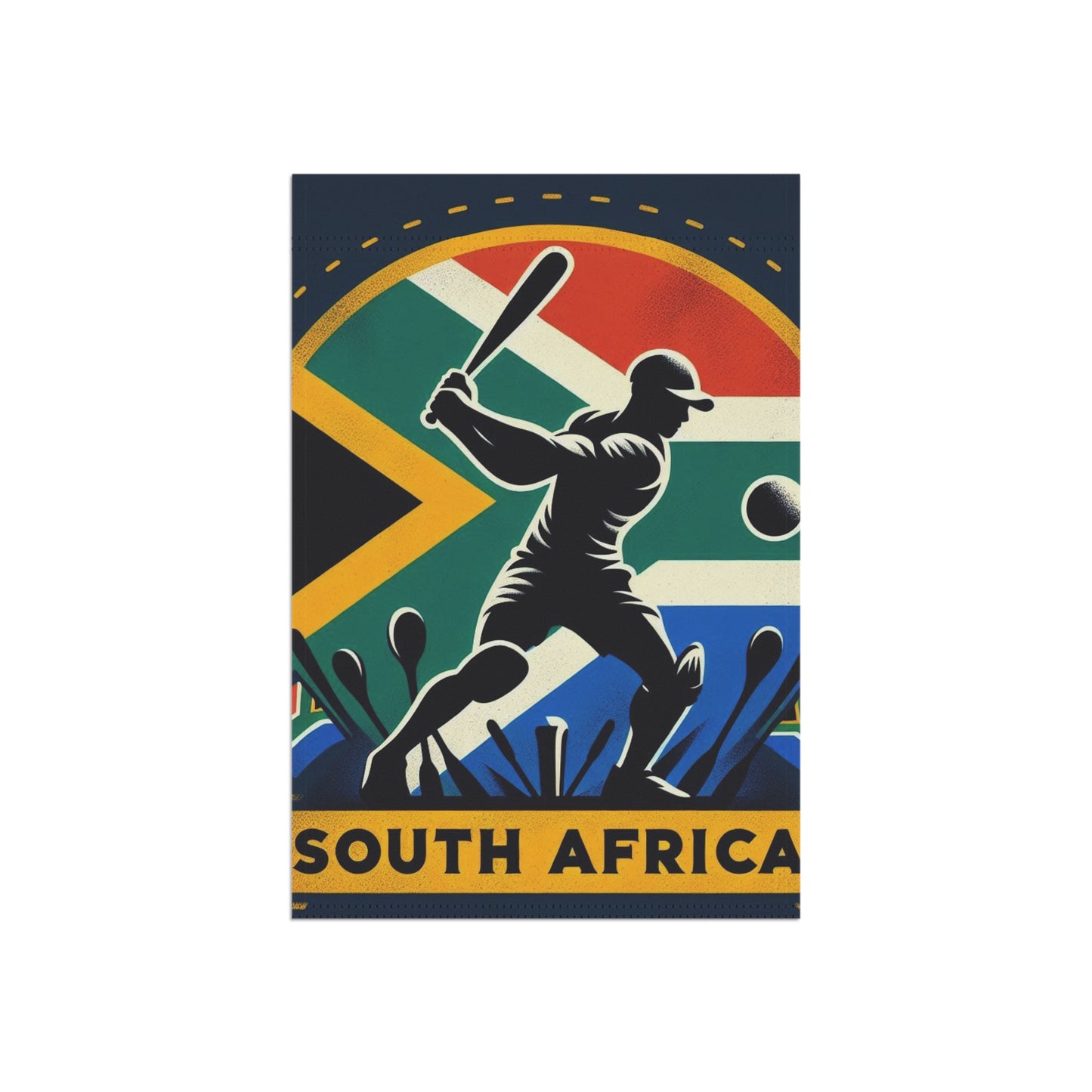 Flag Village South Africa Flag Sporting Garden & House Banner ZAF0003