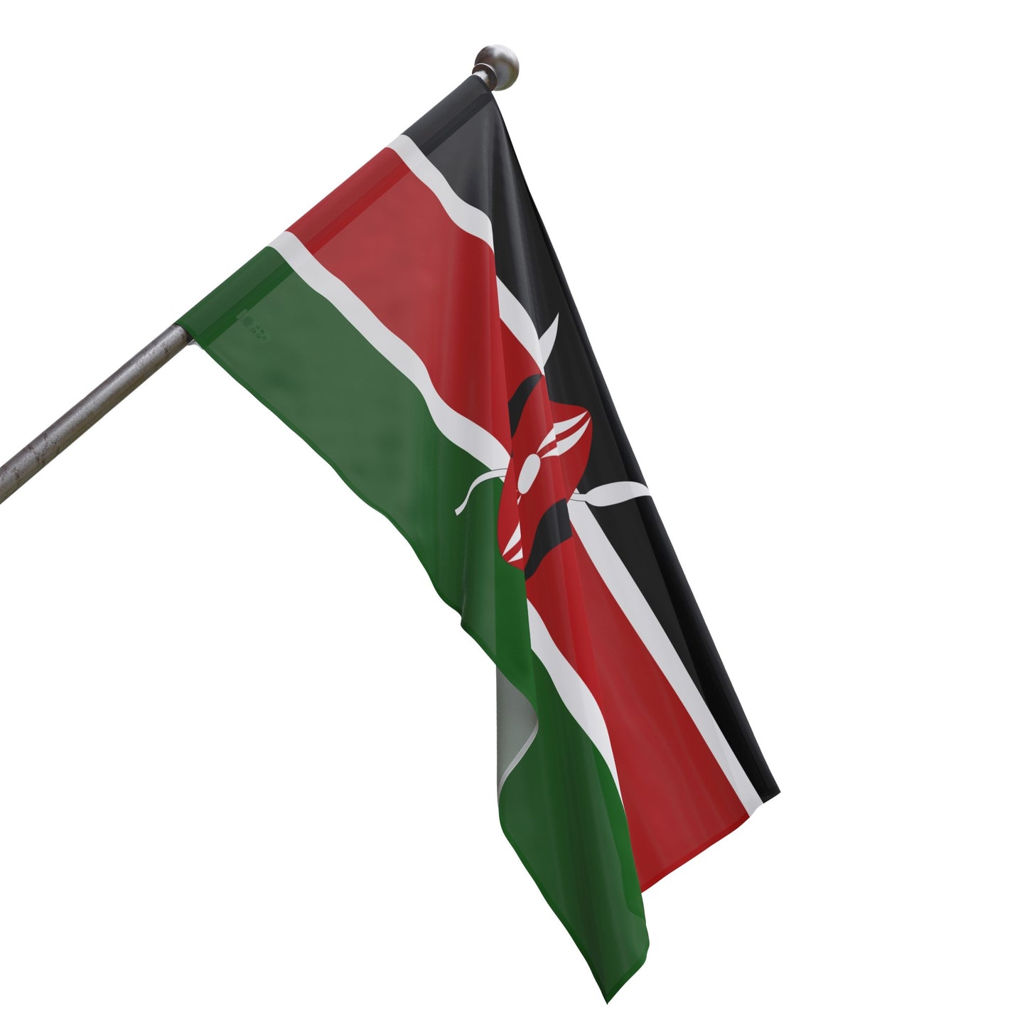 Flag Village Kenya Flag 18" x 12" / 36" x 24" / 60" x 36"