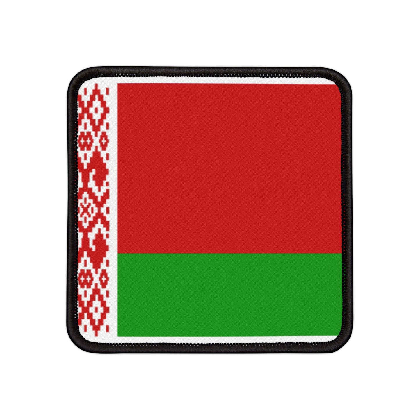 Flag Village Belarus Flag Embroidery Iron-On Patches