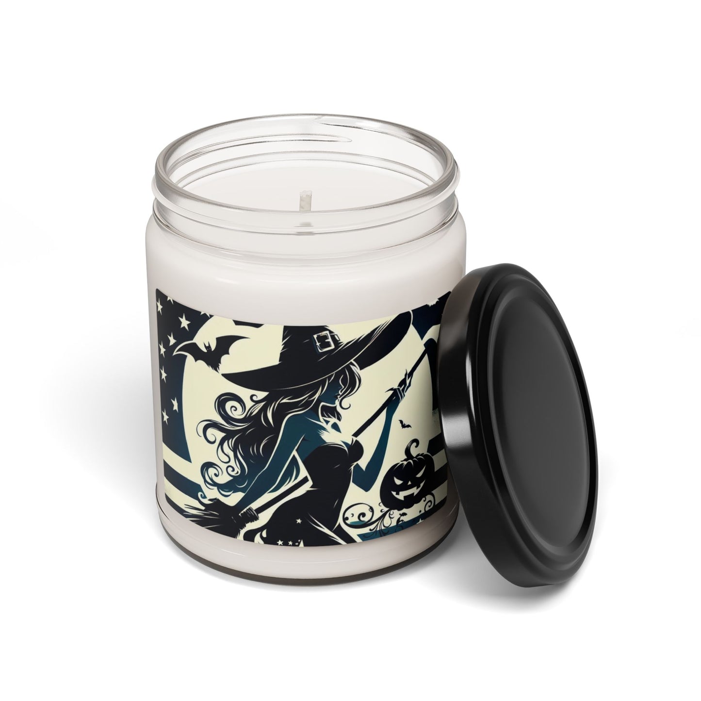Flag Village Halloween Pretty Witch Scented Soy Candle, 9oz HW0023