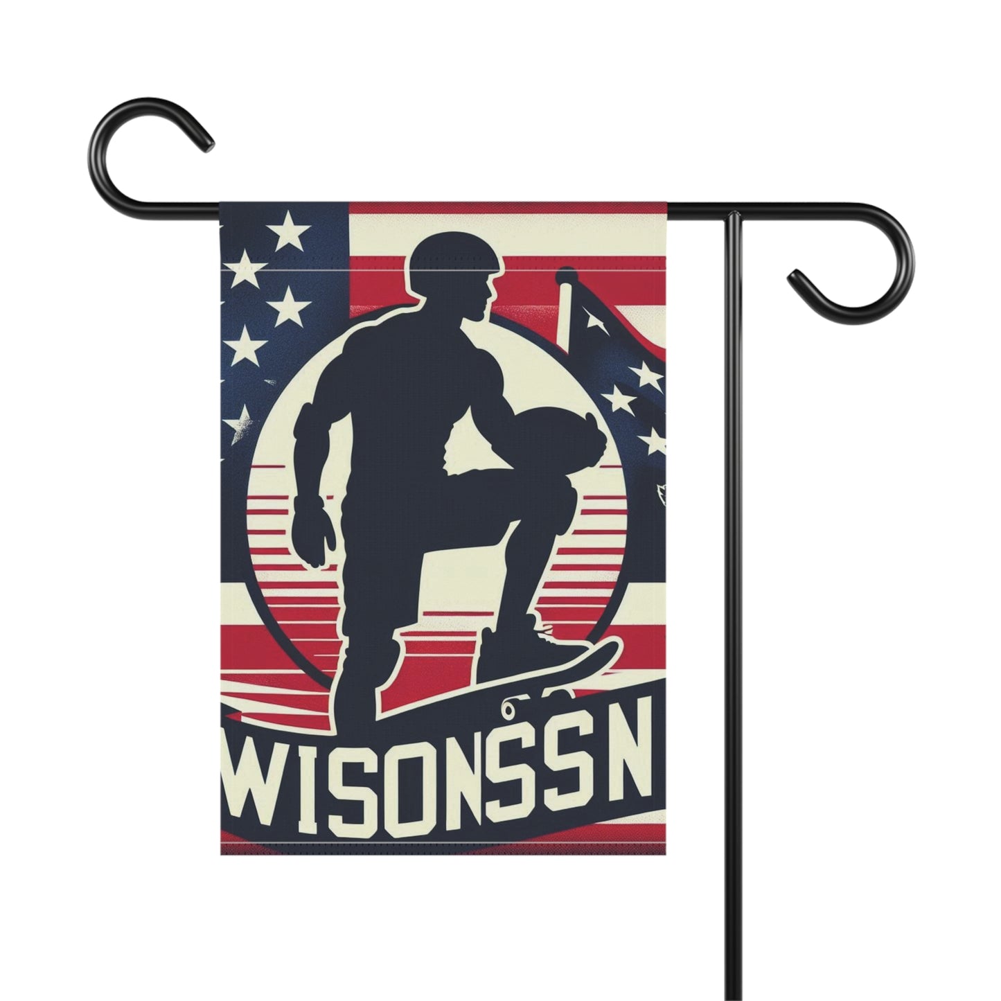 Flag Village Wisconsin State Flag Sporting Garden & House Banner WI0003