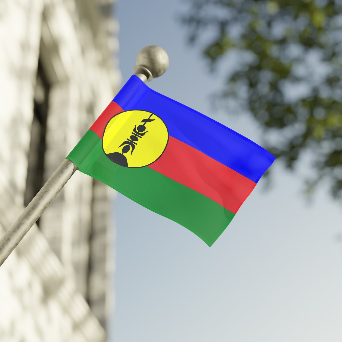 Flag Village New Caledonia Flag 18" x 12" / 36" x 24" / 60" x 36"