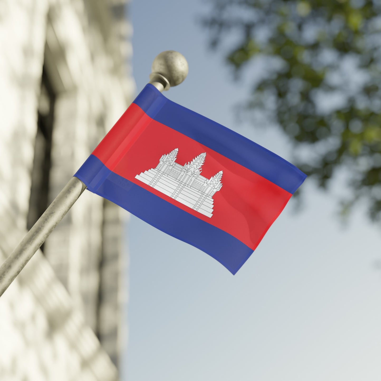 Flag Village Cambodia Flag 18" x 12" / 36" x 24" / 60" x 36"