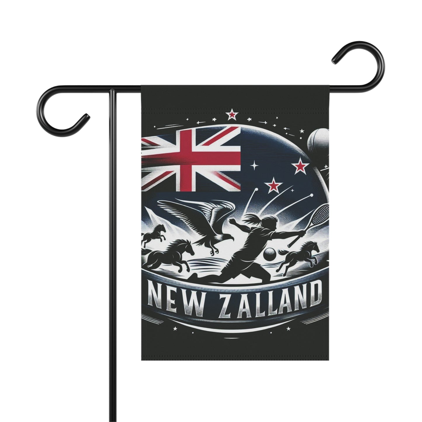 Flag Village New Zealand Flag Sporting Garden & House Banner NZL0004