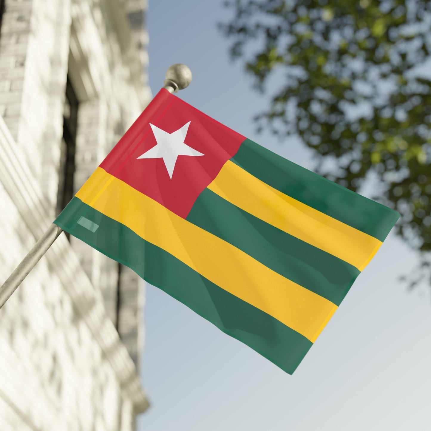 Flag Village Togo Flag 18" x 12" / 36" x 24" / 60" x 36"