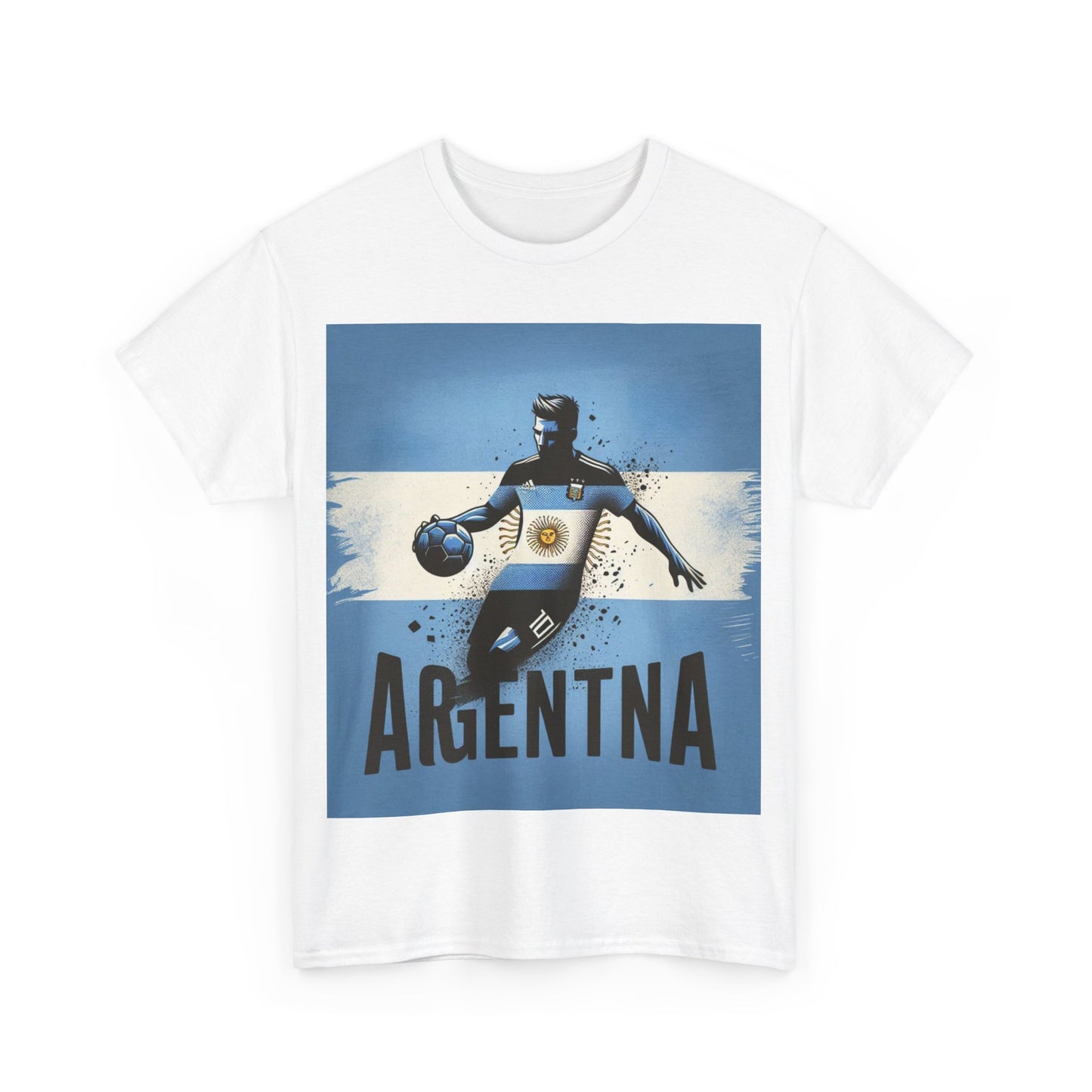 Flag Village Argentina Sporting Flag T-SHIRT Heavy Cotton Tee ARG0008