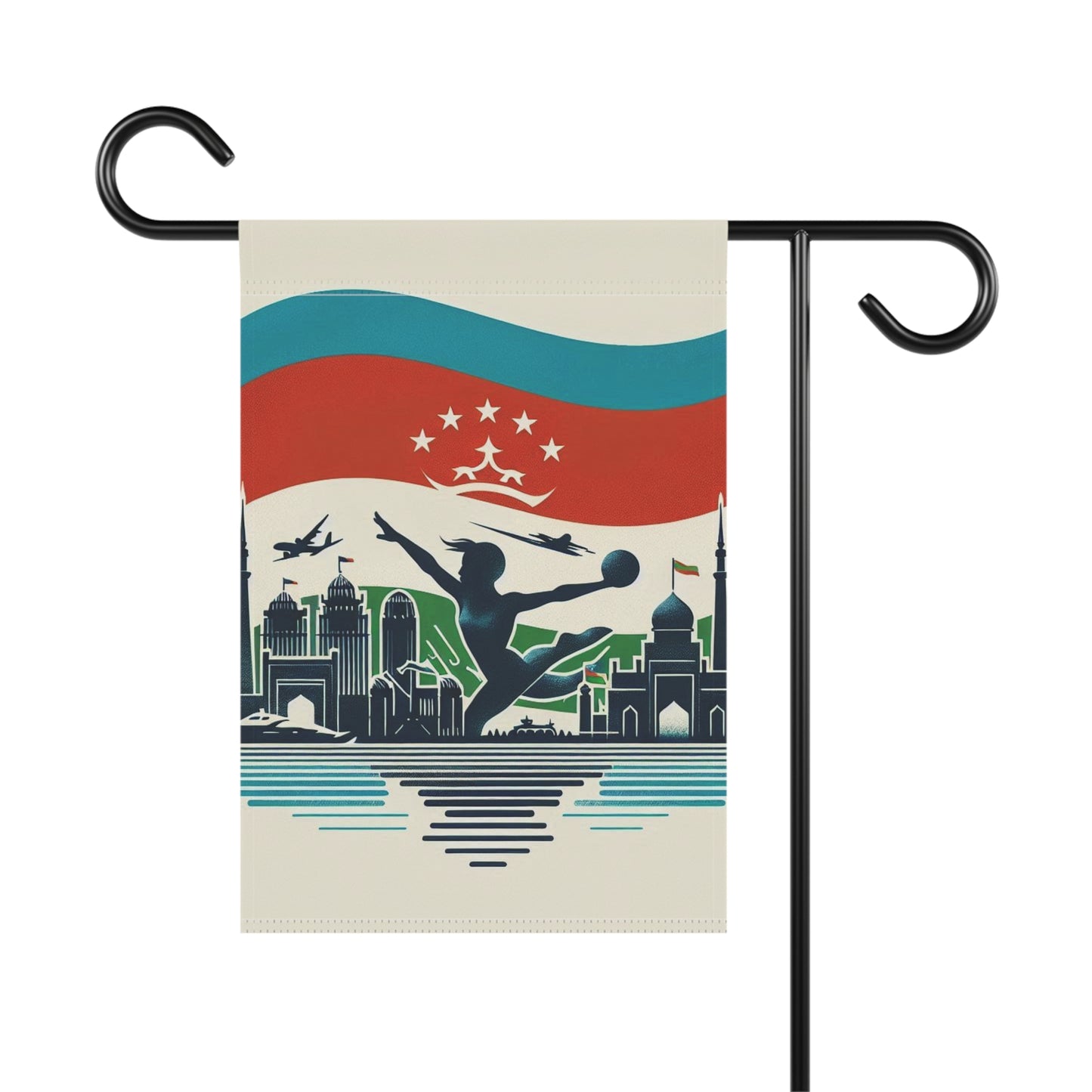 Flag Village Tajikistan Flag Sporting Garden & House Banner TJK0004
