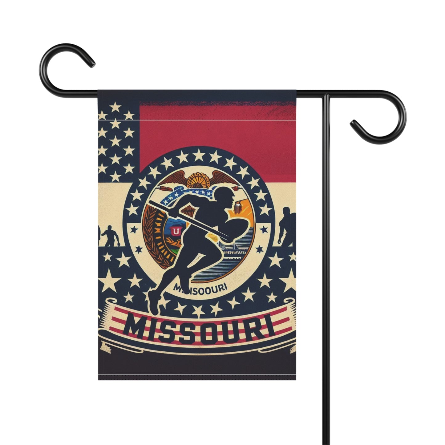 Flag Village Missouri State Flag Sporting Garden & House Banner MO0003
