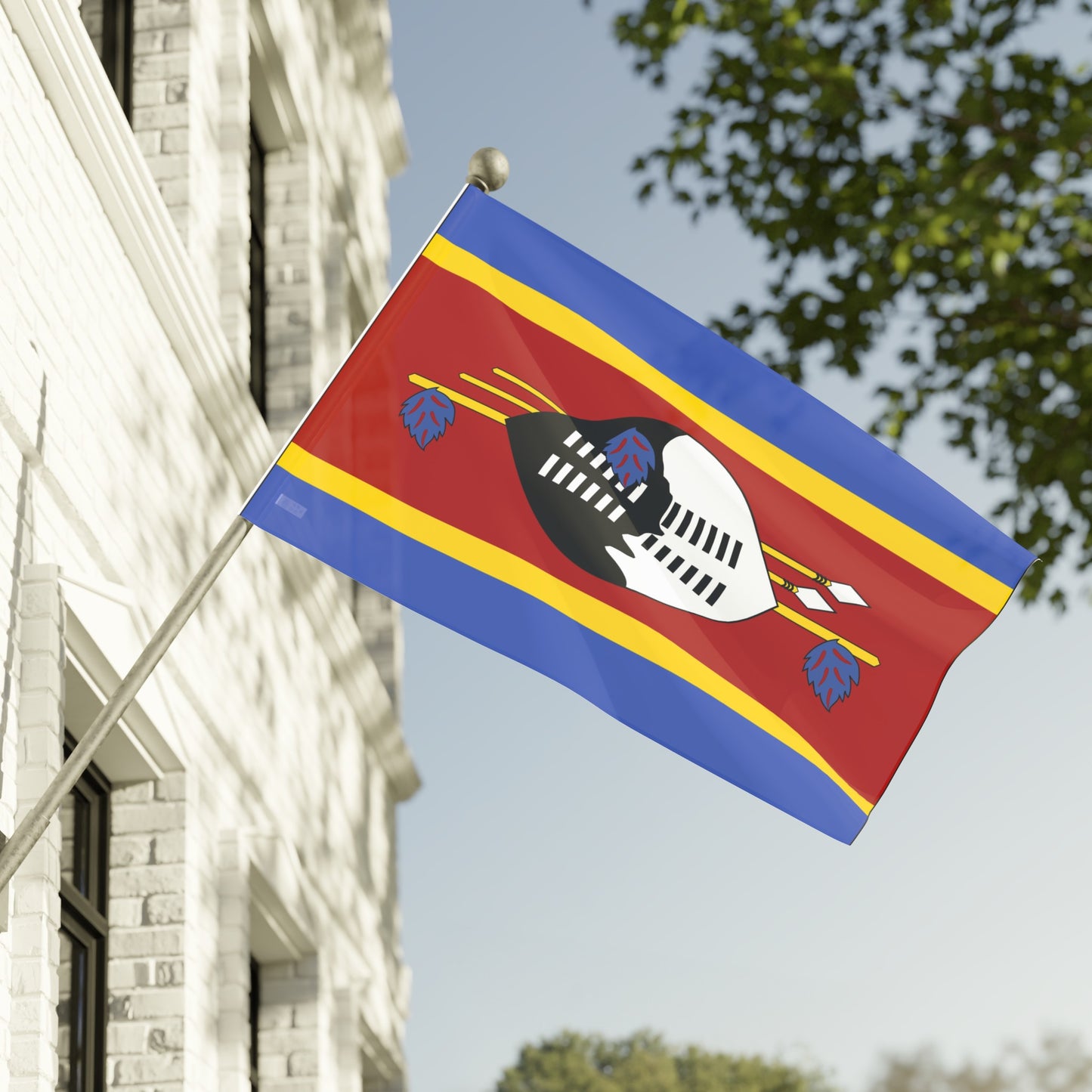 Flag Village Eswatini Flag 18" x 12" / 36" x 24" / 60" x 36"