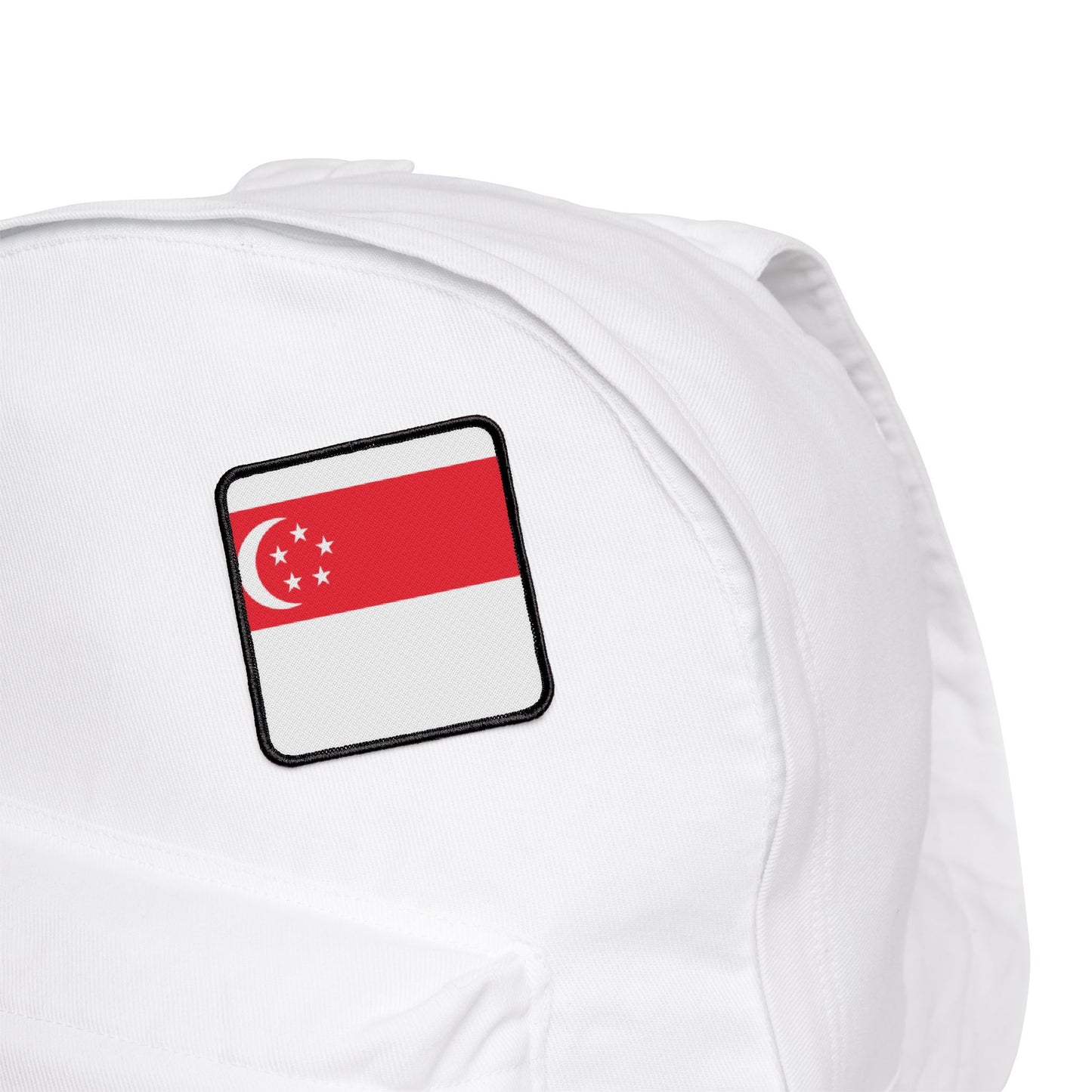 Flag Village Singapore Flag Embroidery Iron-On Patches