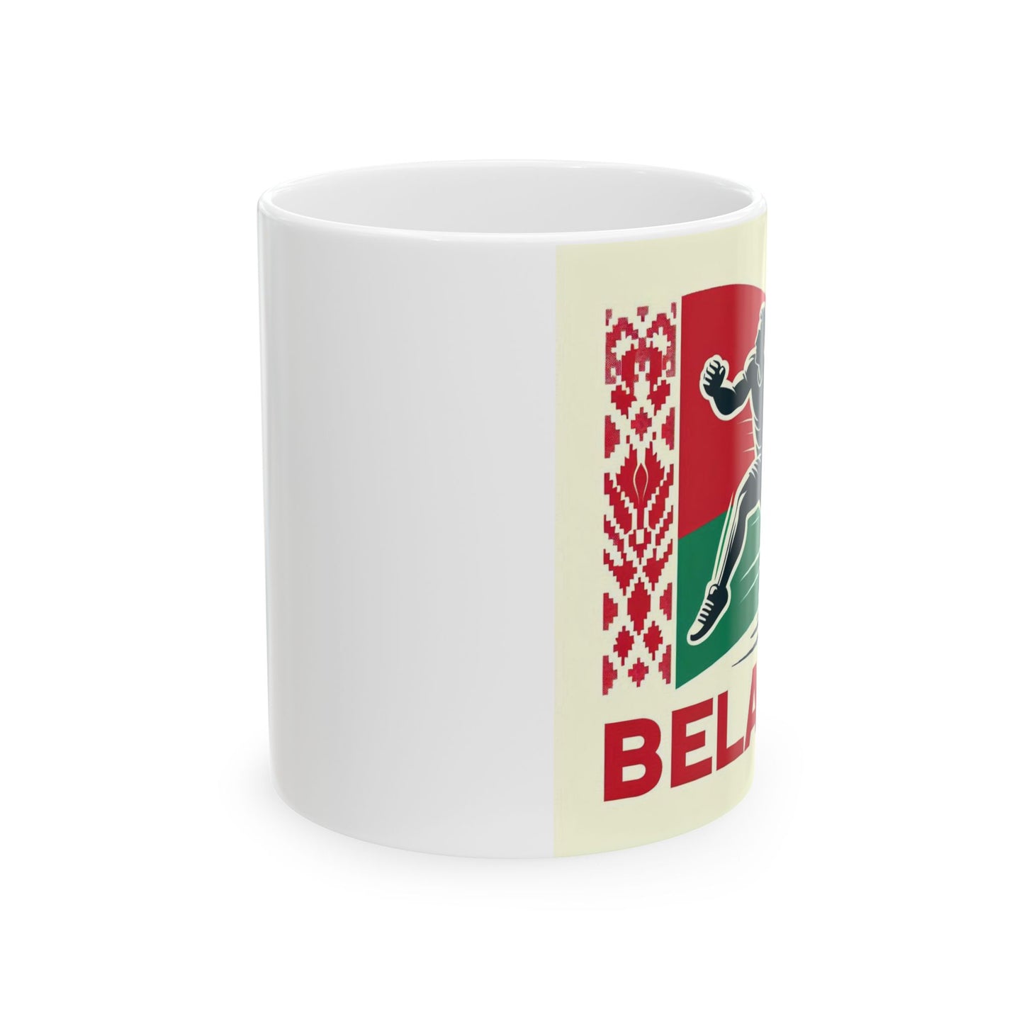 Flag Village Belarus Sporting Flag Ceramic Coffee Mug 11oz BLR0007