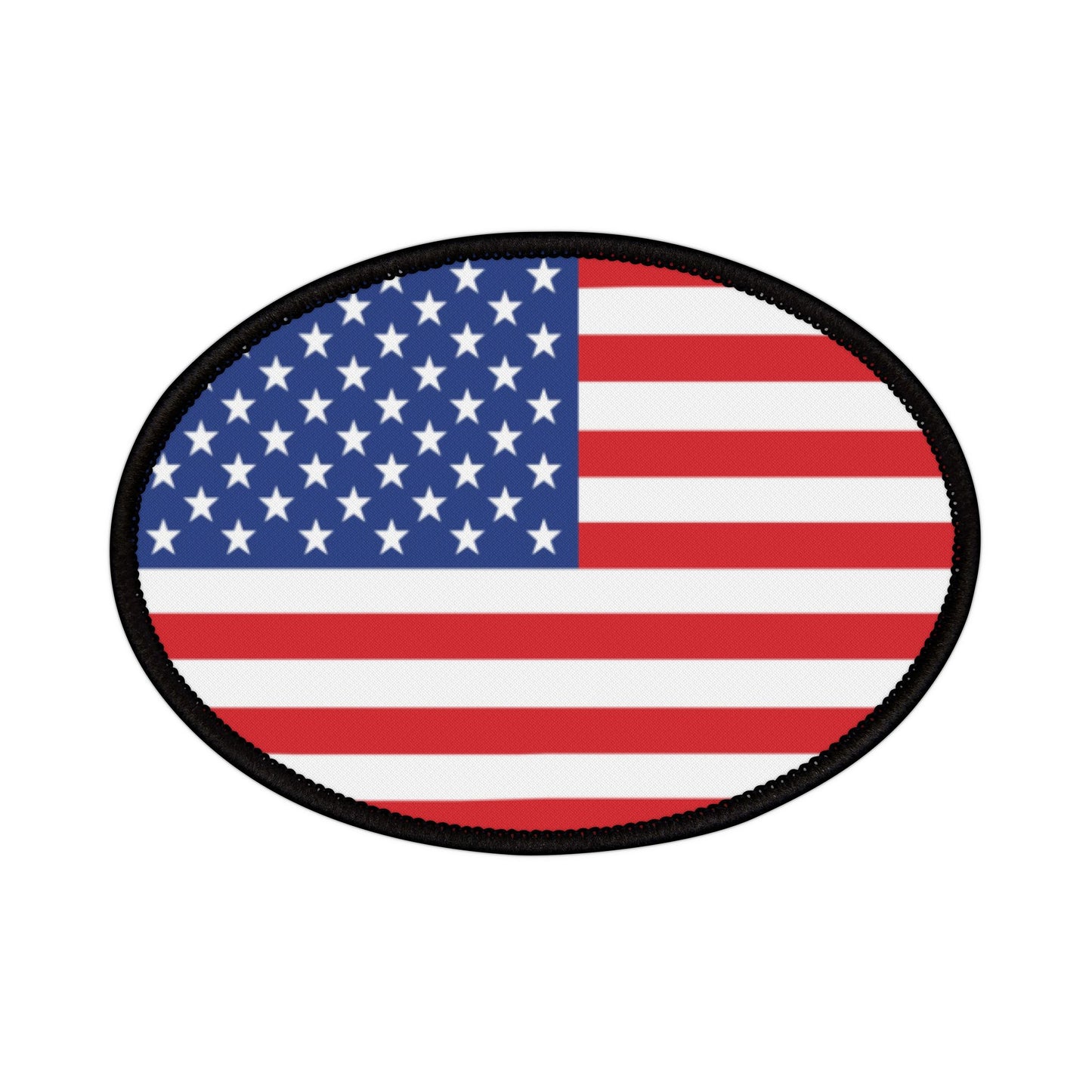 Flag Village United States Flag Embroidery Iron-On Patches