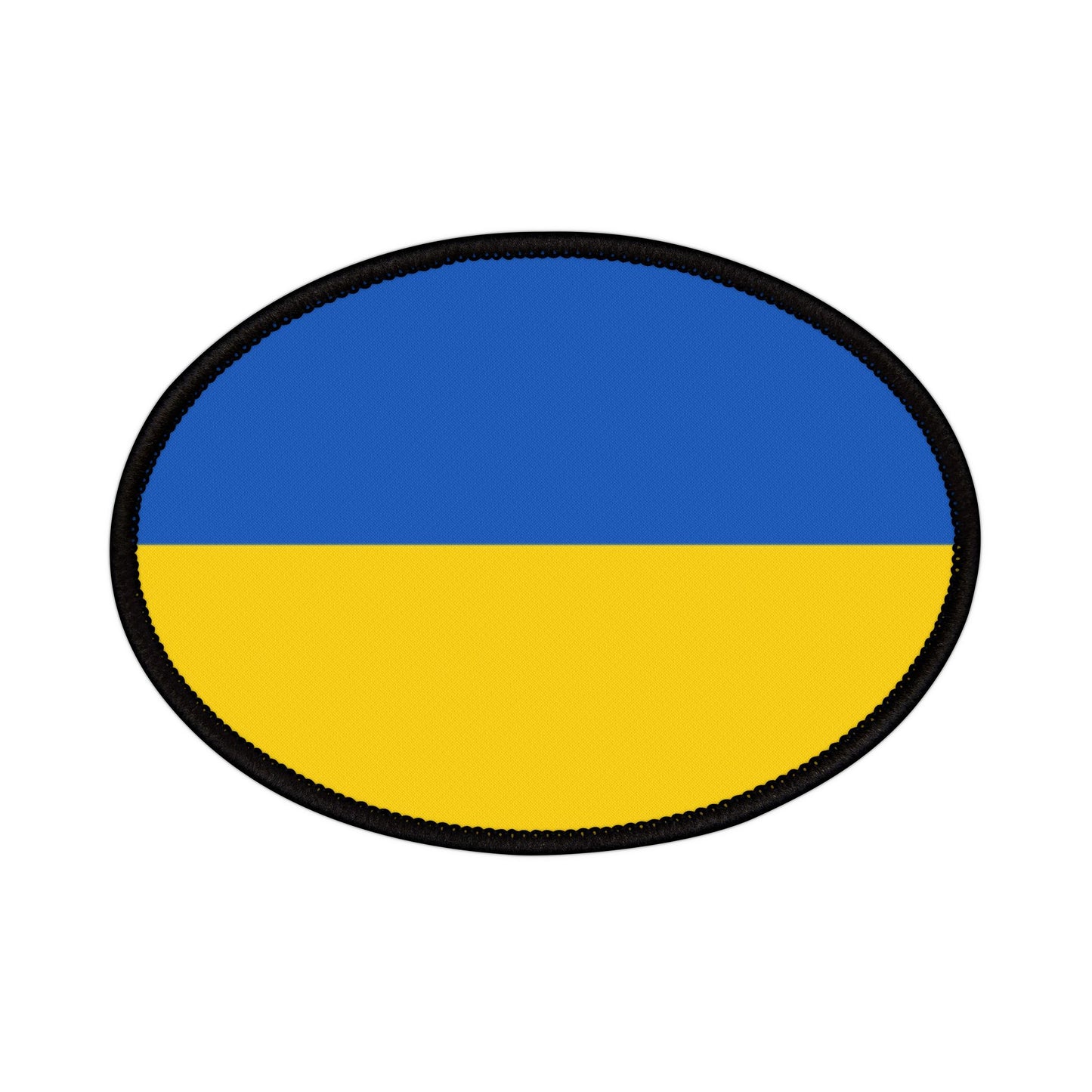 Flag Village Ukraine Flag Embroidery Iron-On Patches