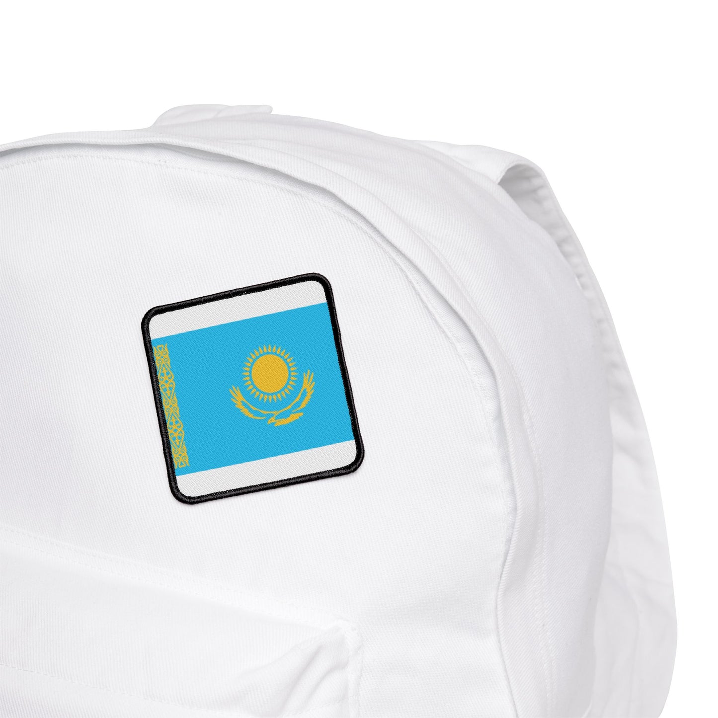 Flag Village Kazakhstan Flag Embroidery Iron-On Patches