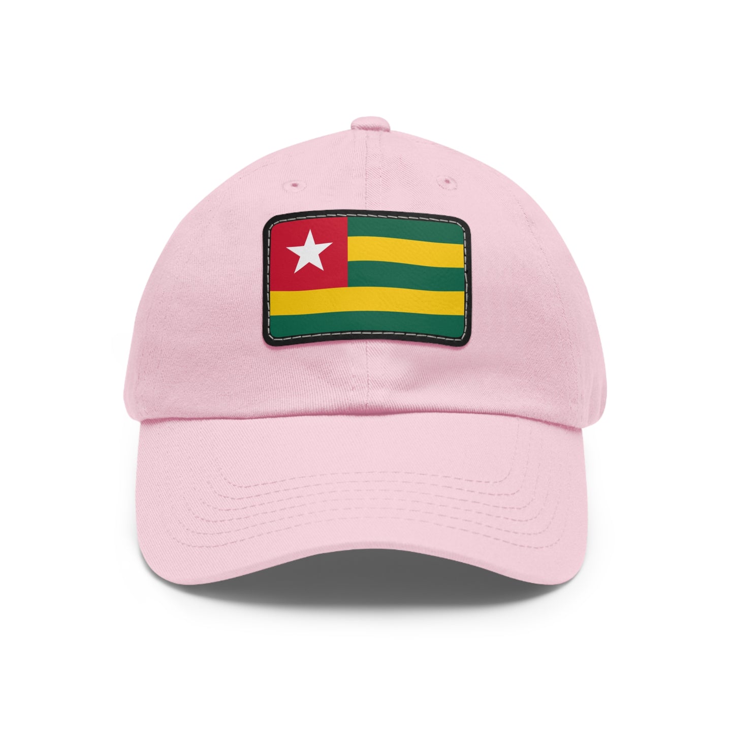 Flag Village Togo Flag Hat Cap with Leather Patch