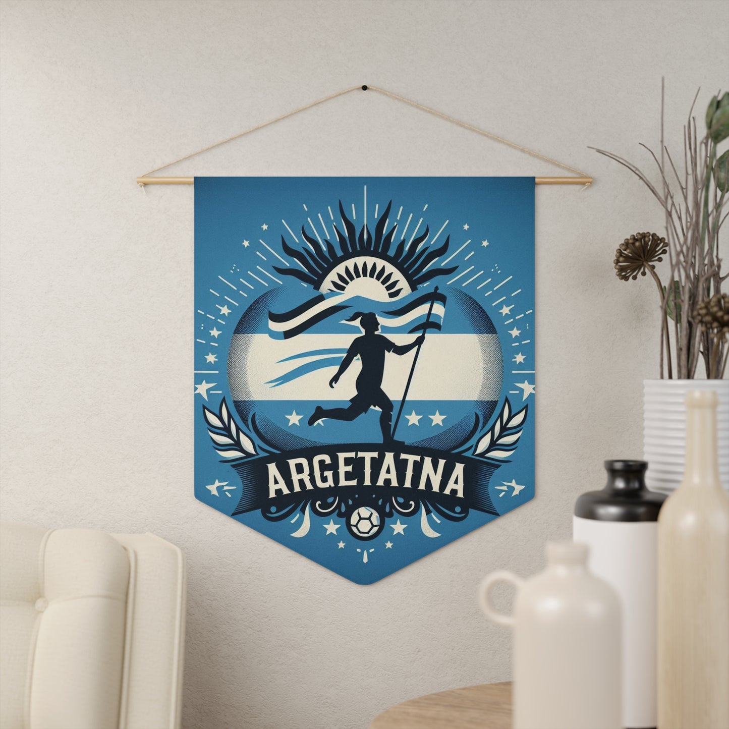 Flag Village Argentina Flag Pennant Sporting Home Wall decoration ARG0007