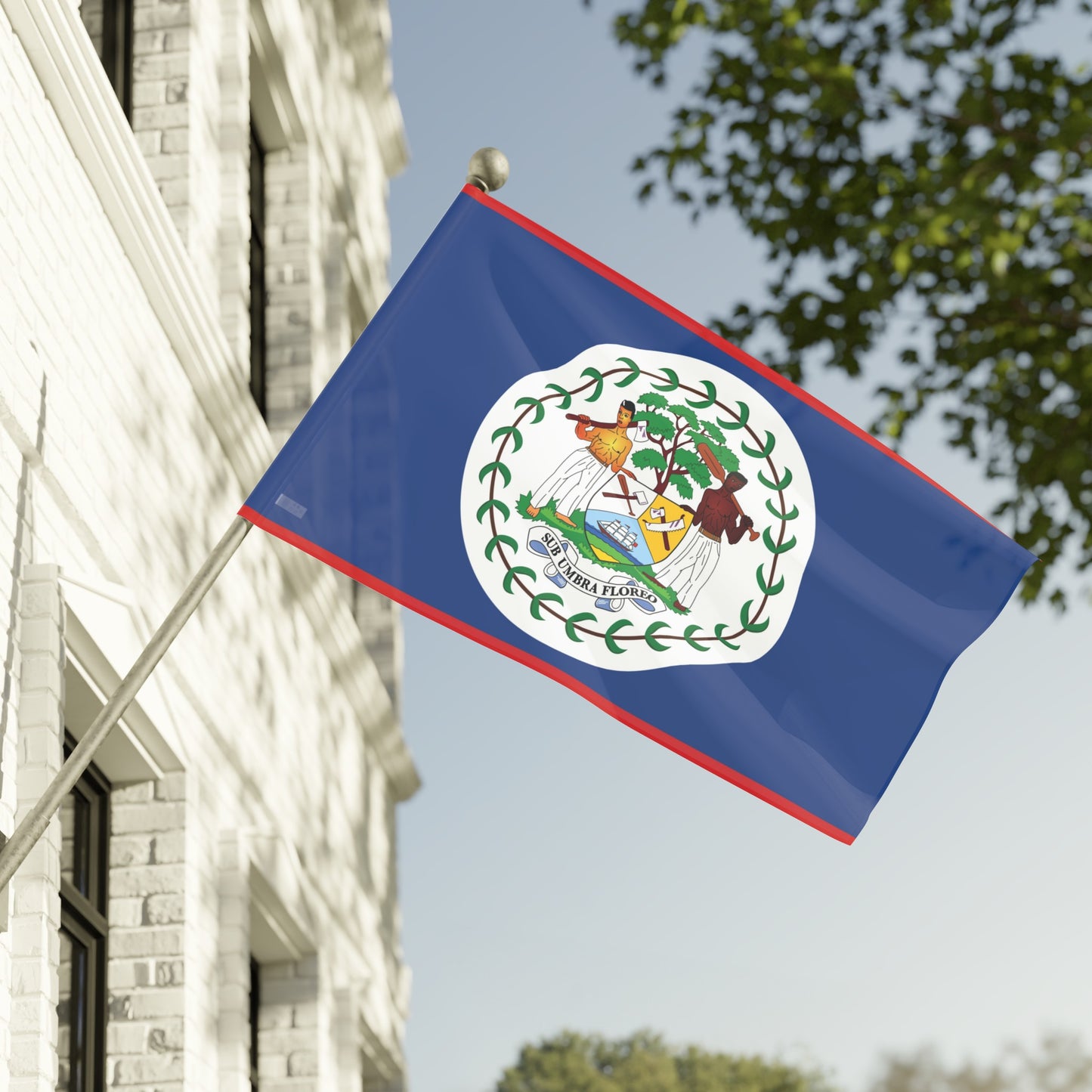 Flag Village Belize Flag 18" x 12" / 36" x 24" / 60" x 36"