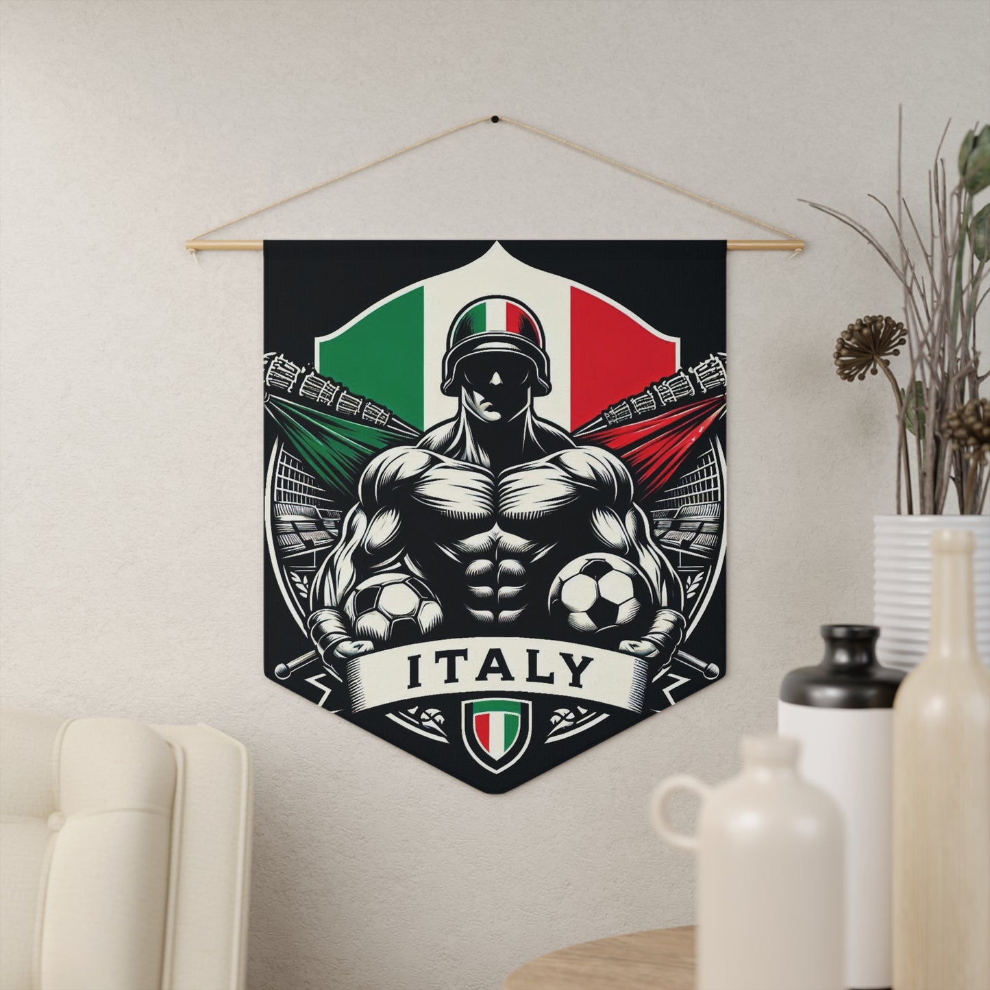 Flag Village Italy Flag Pennant Sporting Home Wall decoration ITA0001