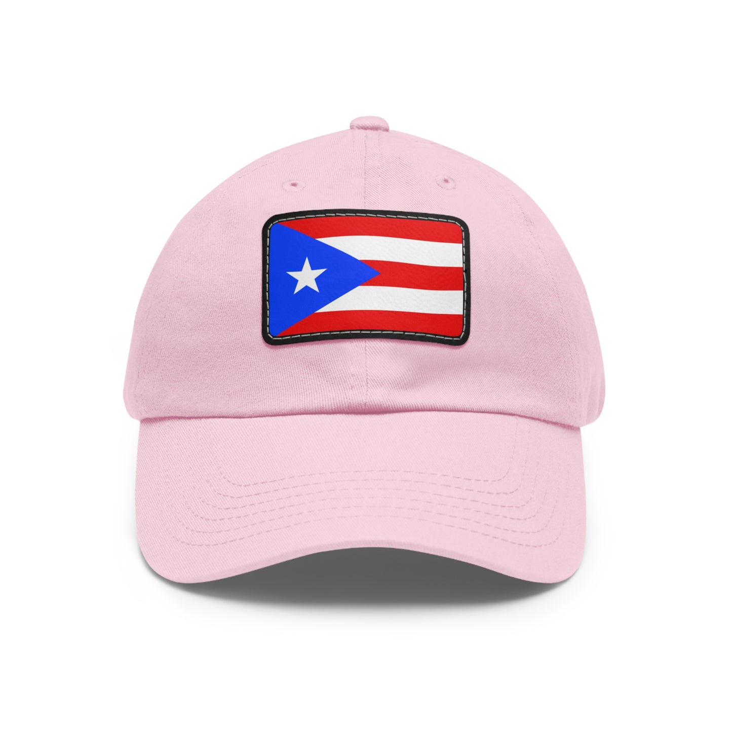 Flag Village USA Puerto Rico State Flag Hat Cap with Leather Patch