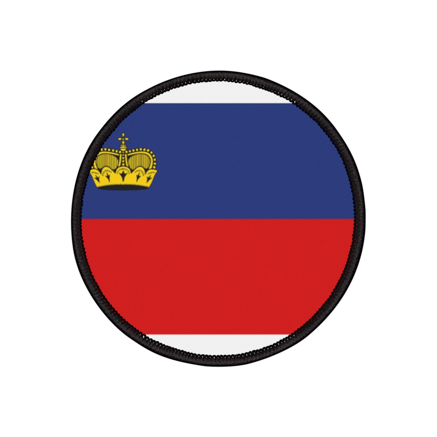 Flag Village Liechtenstein Flag Embroidery Iron-On Patches