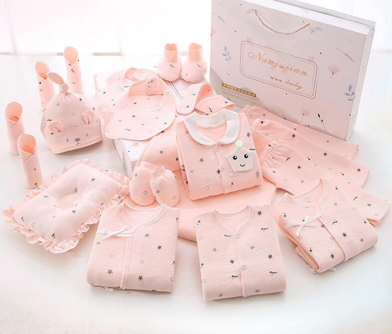 Flag Village Newborn Baby Clothes Thin Suit Baby Gift Box