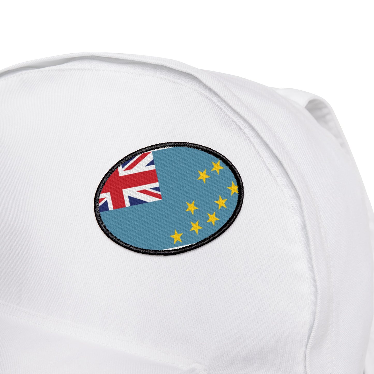 Flag Village Tuvalu Flag Embroidery Iron-On Patches