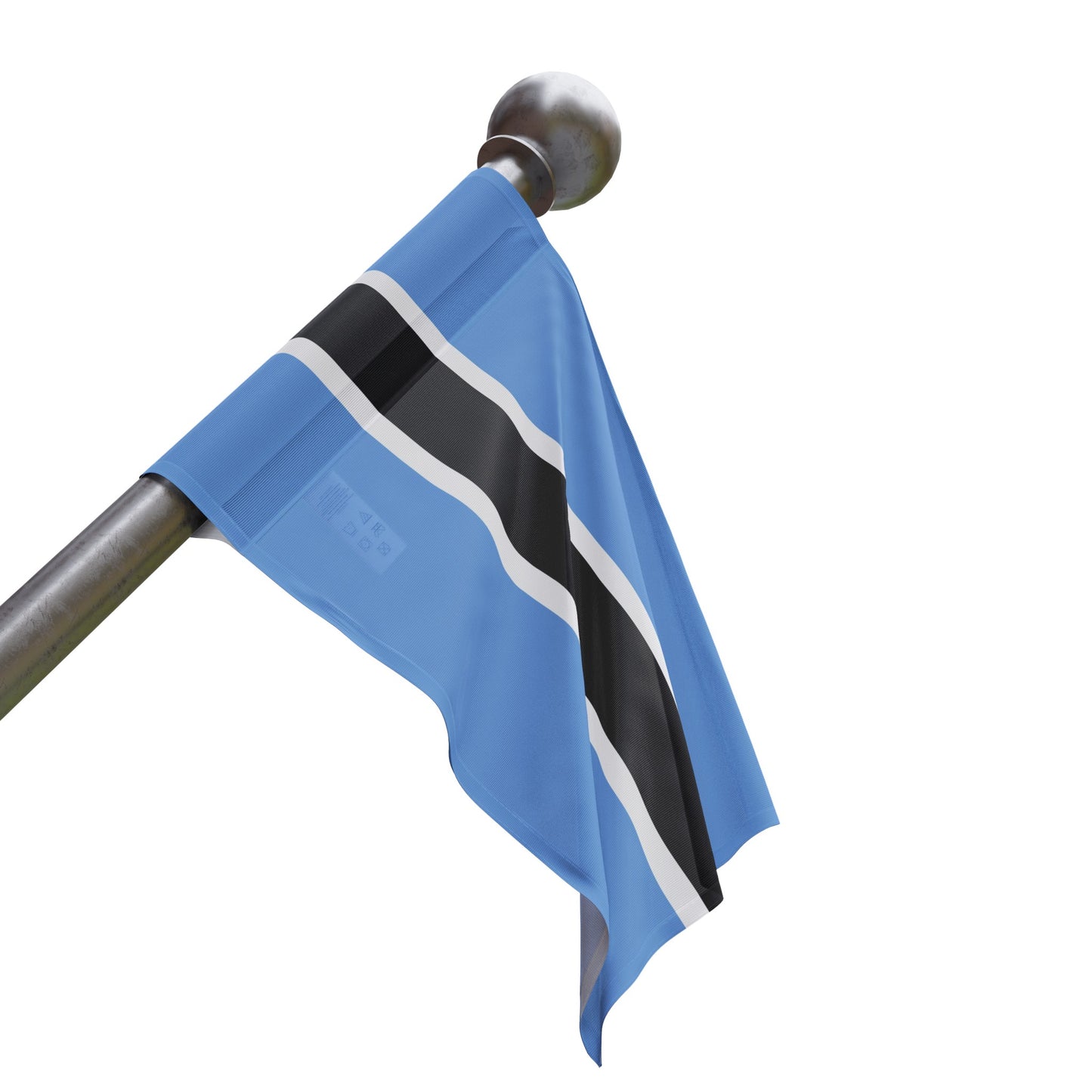 Flag Village Botswana Flag 18" x 12" / 36" x 24" / 60" x 36"