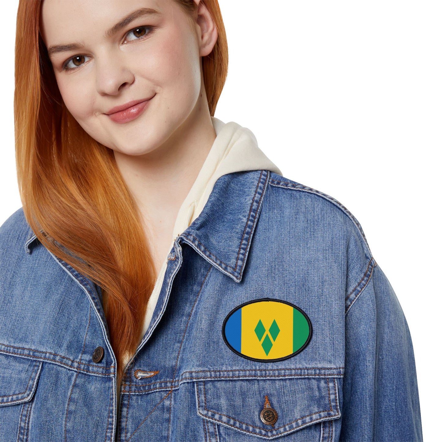 Flag Village Saint Vincent And The Grenadines Flag Embroidery Iron-On Patches