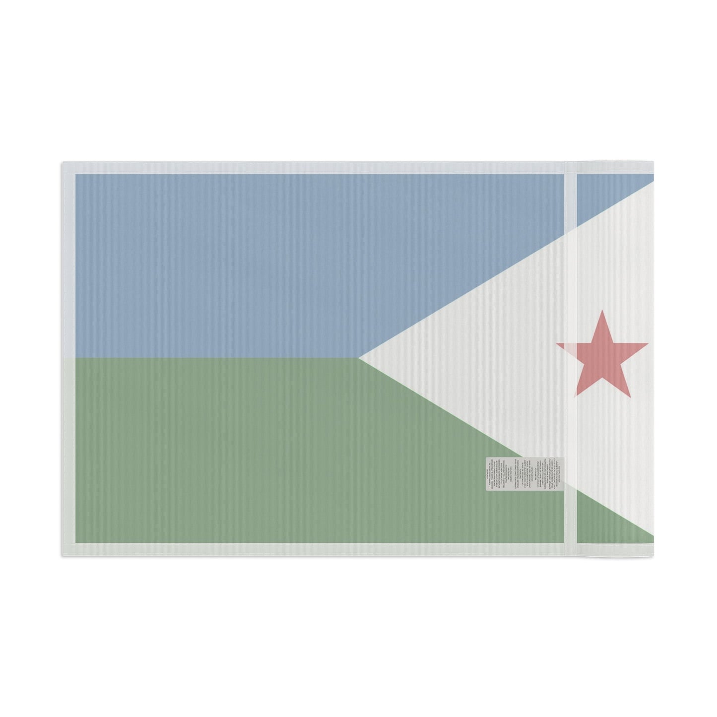 Flag Village Djibouti Flag 18" x 12" / 36" x 24" / 60" x 36"