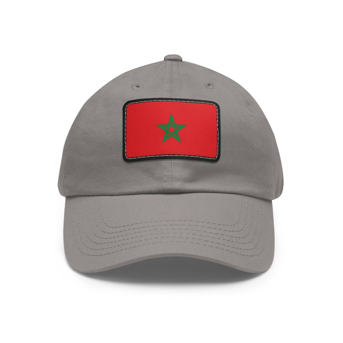 Flag Village Morocco Flag Hat Cap with Leather Patch