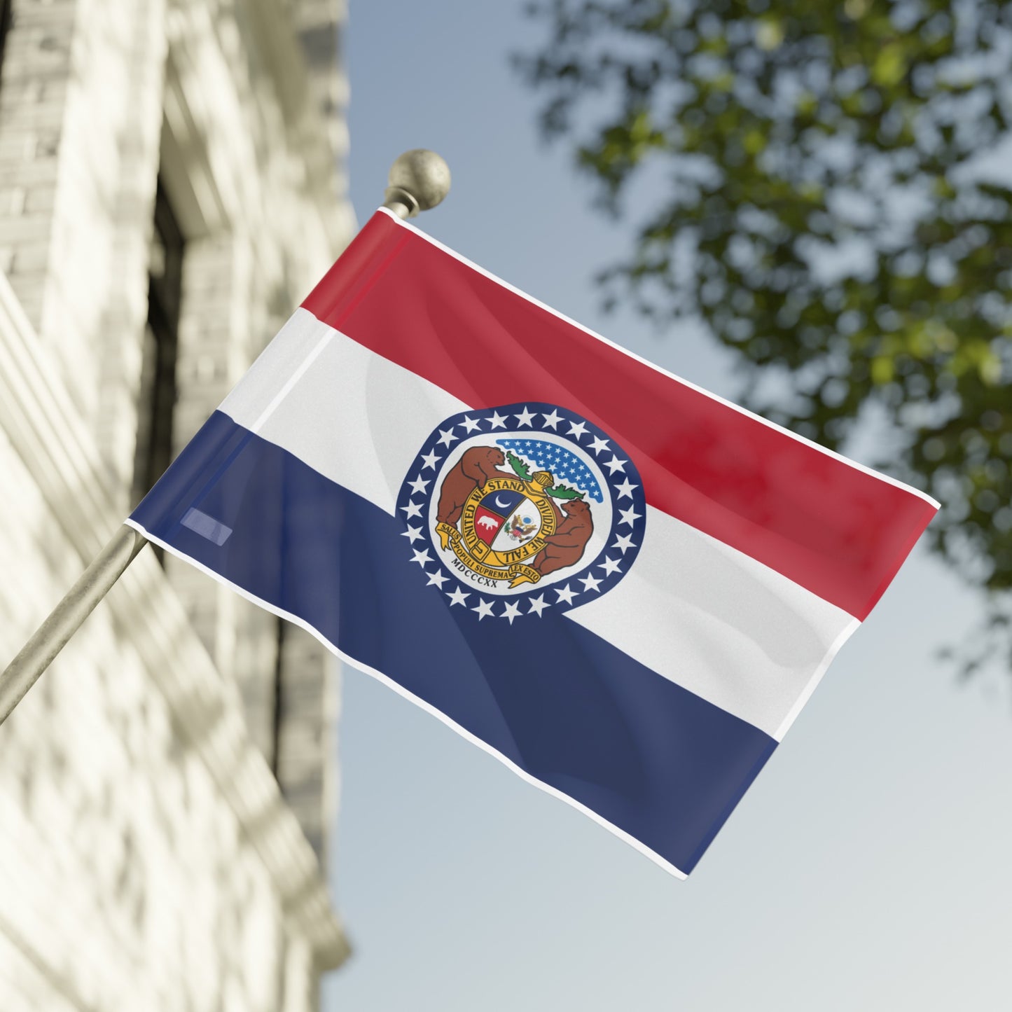 Flag Village USA Missouri State Flag 18" x 12" / 36" x 24" / 60" x 36"