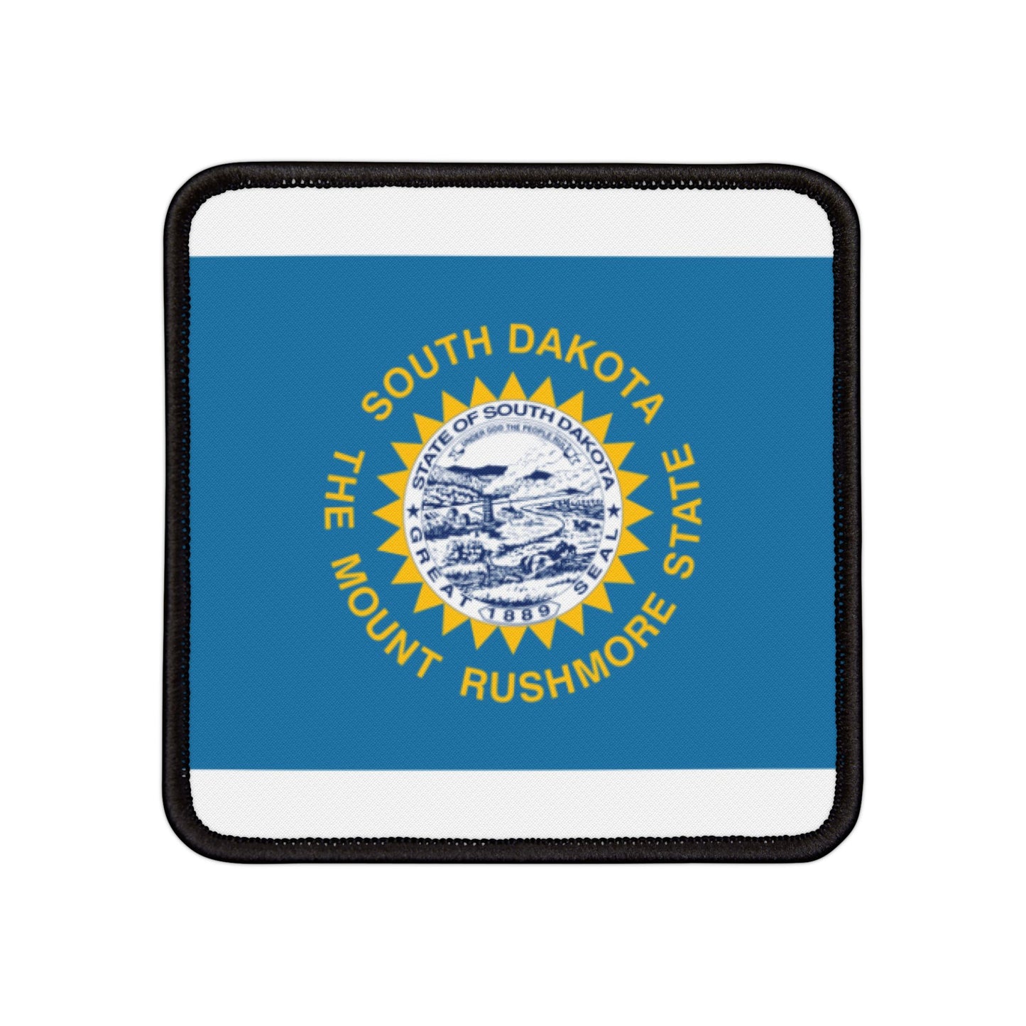 Flag Village South Dakota State Flag Embroidery Iron-On Patches