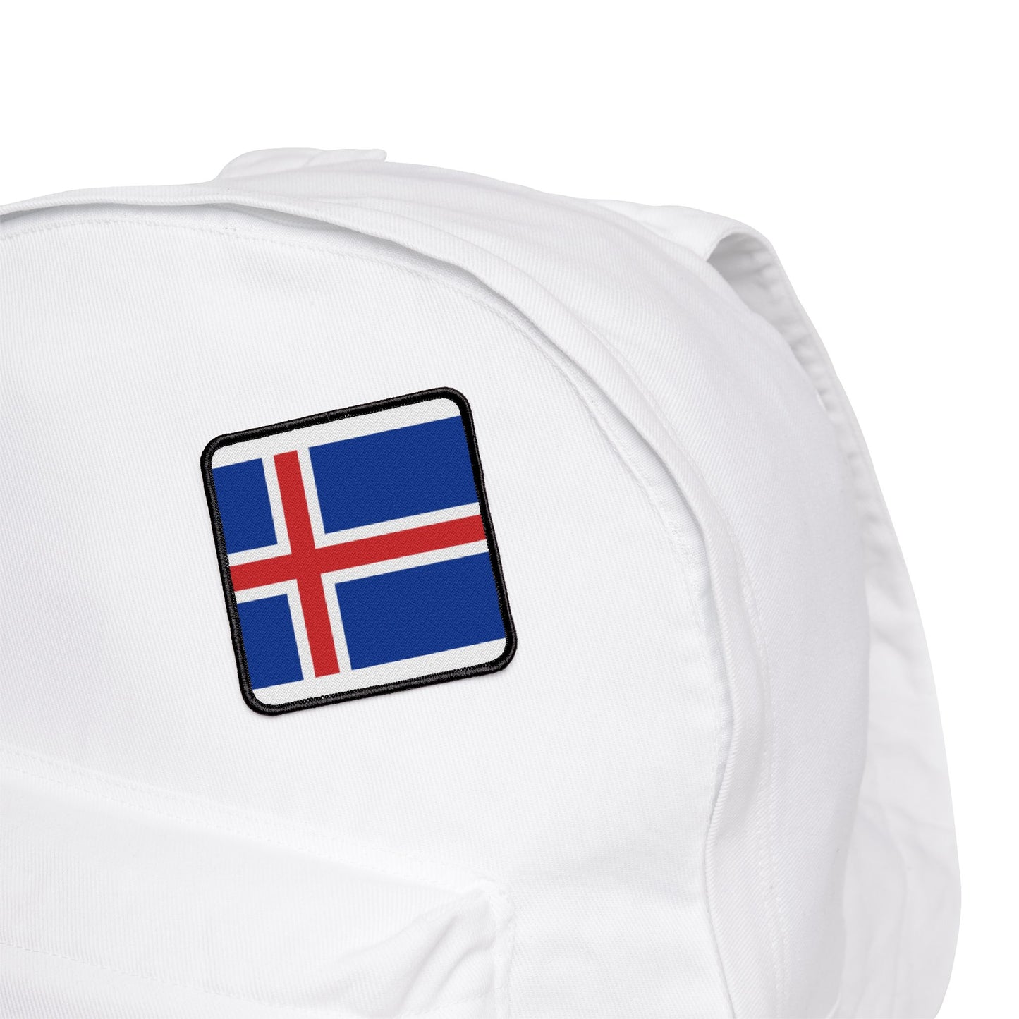 Flag Village Iceland Flag Embroidery Iron-On Patches