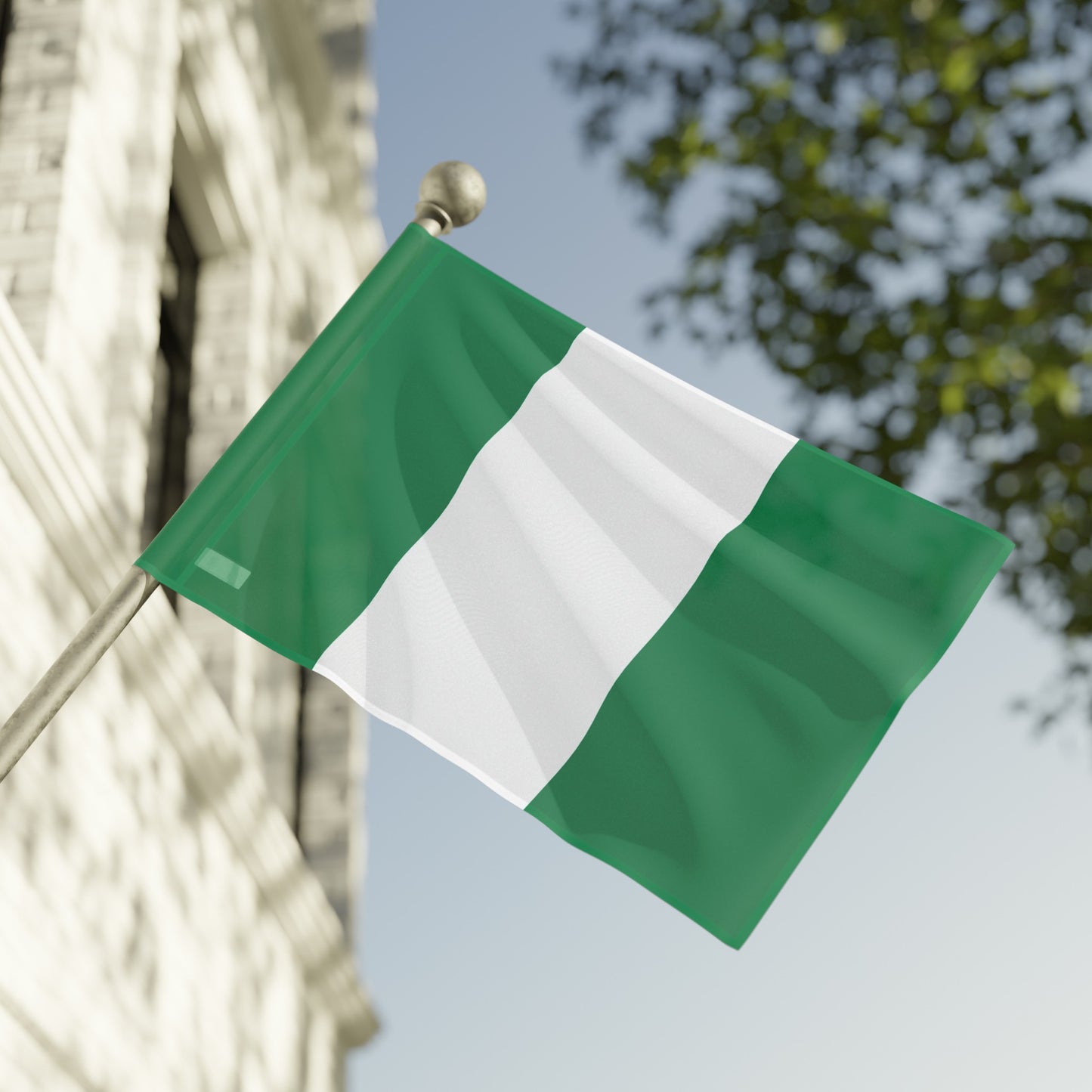Flag Village Nigeria Flag 18" x 12" / 36" x 24" / 60" x 36"