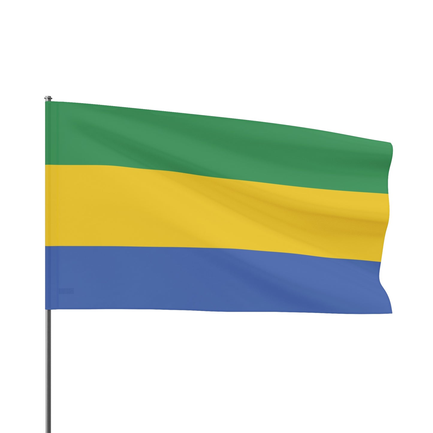 Flag Village Gabon Flag 18" x 12" / 36" x 24" / 60" x 36"