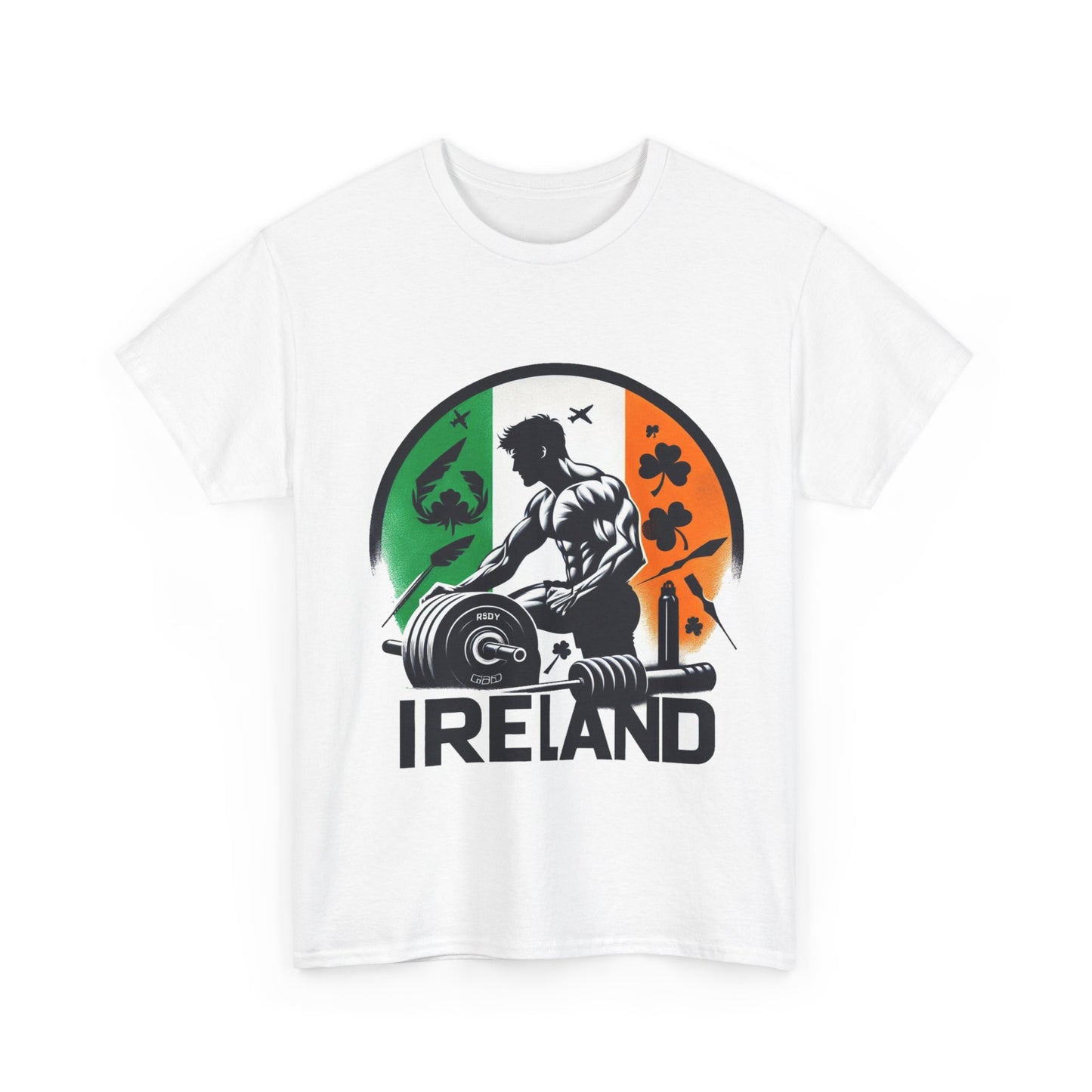 Flag Village Ireland Sporting Flag T-SHIRT Heavy Cotton Tee IRL0001