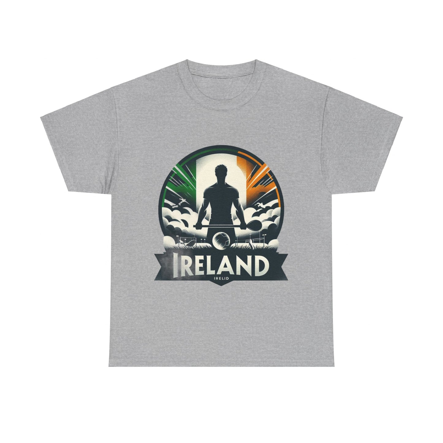 Flag Village Ireland Sporting Flag T-SHIRT Heavy Cotton Tee IRL0005